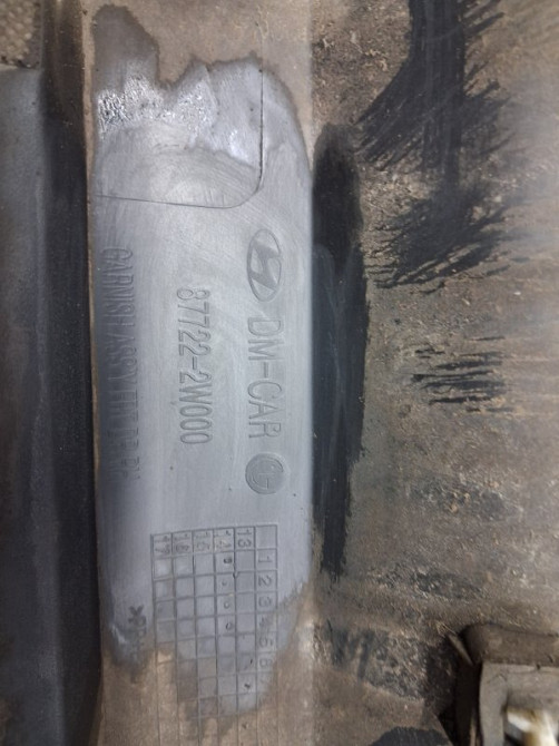 Накладка двери Hyundai Santa fe DM 2.2 DIESEL D4HB 2012 перед. прав. (б/у) Киев - изображение 7