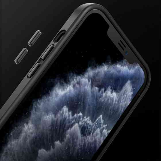 TPU+PC чехол Metal Buttons для Apple iPhone 12 Pro / 12 (6.1") Херсон