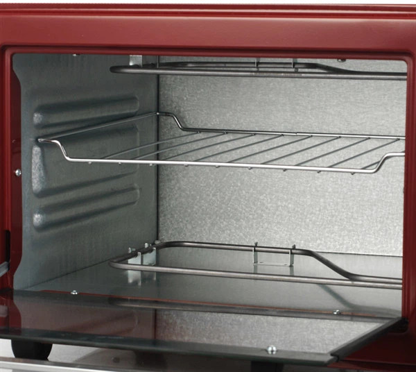 Духовка электрическая Asel AF33-23-Burgundy 33 л бордовая Киев - изображение 2