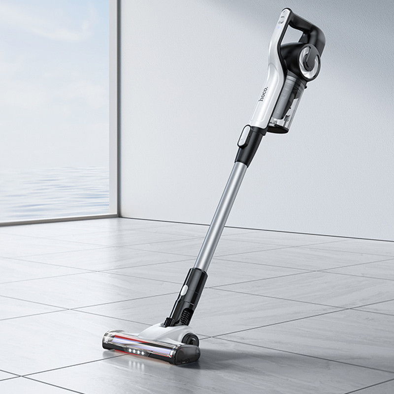 Беспроводной аккумуляторный пылесос Hoco HY11 with roller brush Херсон - зображення 7