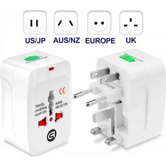 Мережевий адаптер ArmorStandart універсальний для подорожей White (ARM63461) Харьков