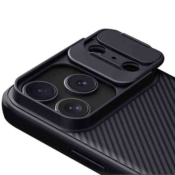 Карбоновая накладка Nillkin CamShield Pro для Apple iPhone 17 Pro Max (6.9") Херсон