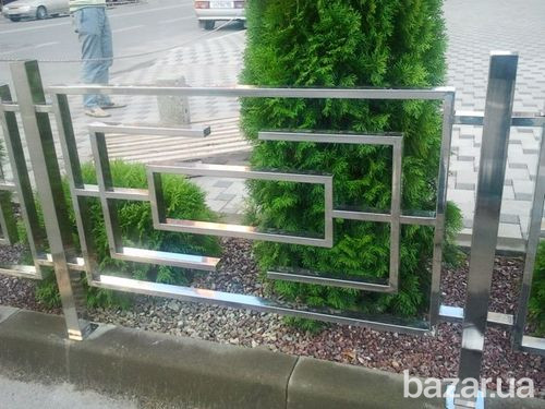 Заборы из нержавейки купить от производителя Київ - зображення 1