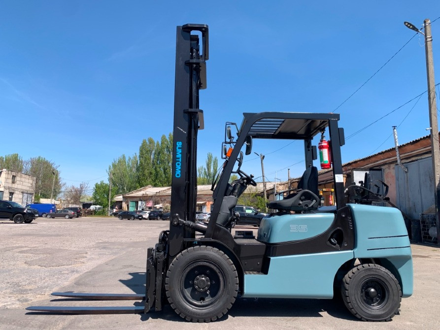 Вилочный автопогрузчик Sumitomo (Mazda), на 3.5 тонны и мачтой 5 метров. Модель: 13FT35PAXIII25D. Киев - изображение 1