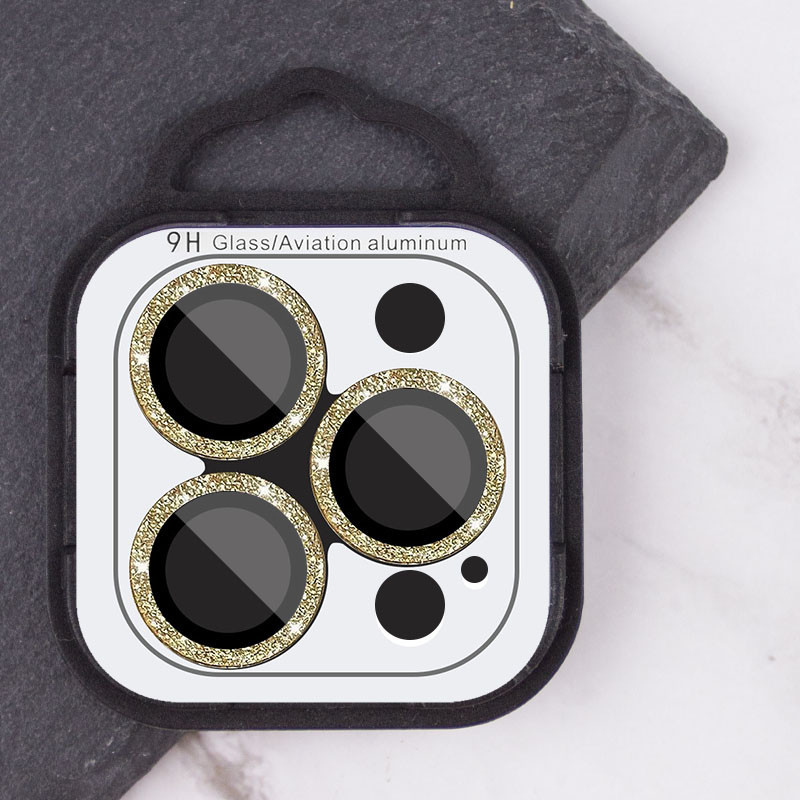 Защитное стекло Metal Sparkles на камеру (в упак.) для Apple iPhone 15 Pro (6.1") /15 Pro Max (6.7") Херсон - изображение 7