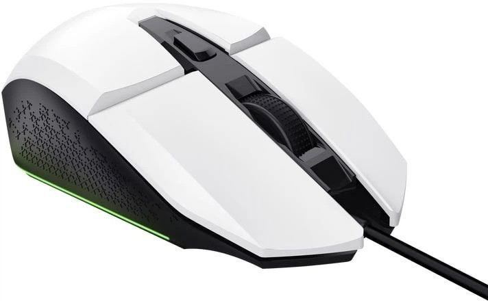 Мышь компьютерная проводная Trust GXT 109 Felox RGB White 25066_TRUST белая Киев - изображение 3