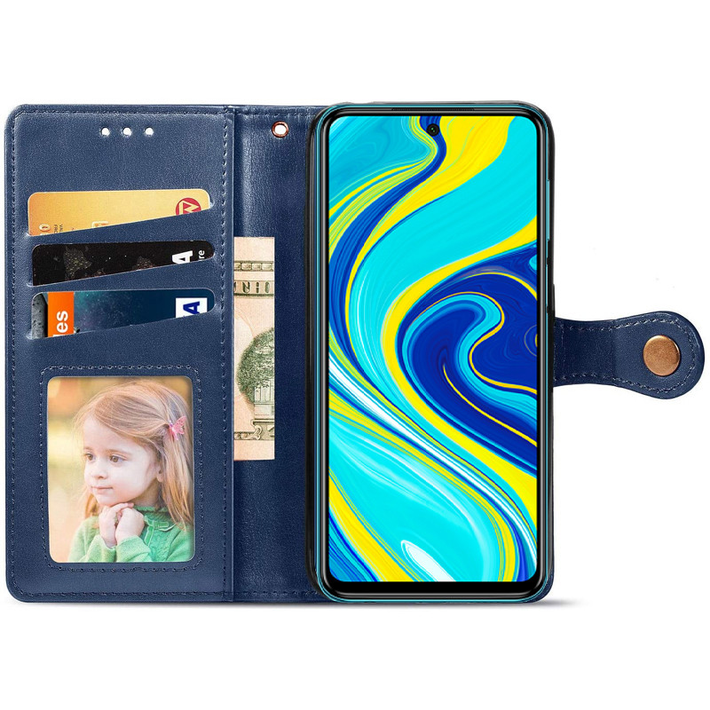 Кожаный чехол-книжка GETMAN Gallant (PU) для Xiaomi Redmi Note 9s / Note 9 Pro / Note 9 Pro Max Херсон - зображення 6