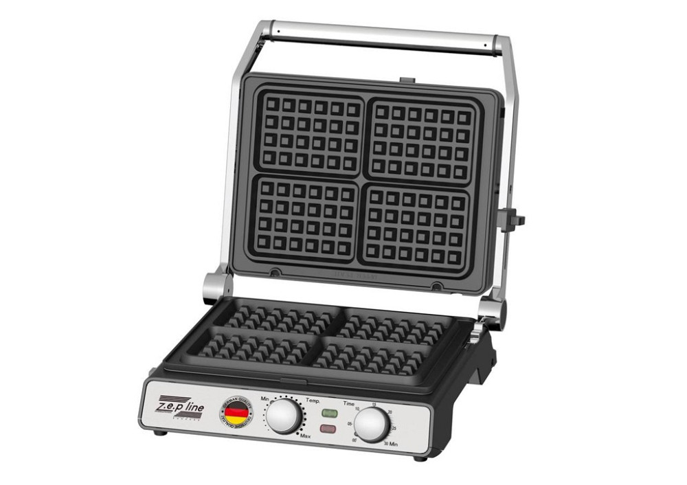 Гриль многофункциональный 2в1 Zepline ZP-809 3500 Вт серебристый Київ - зображення 7