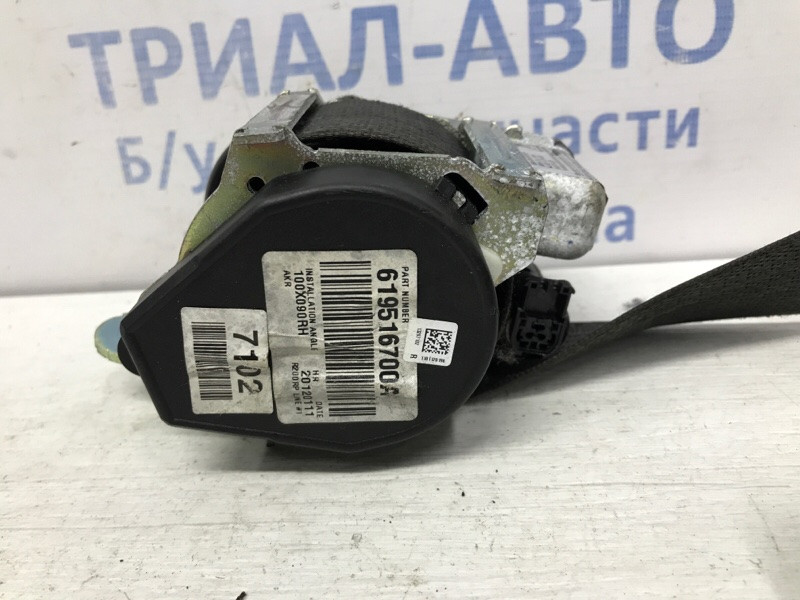 Ремень безопасности передний правый Chevrolet Cruze J300 1.6 F16D4 2009 (б/у) Киев - изображение 2