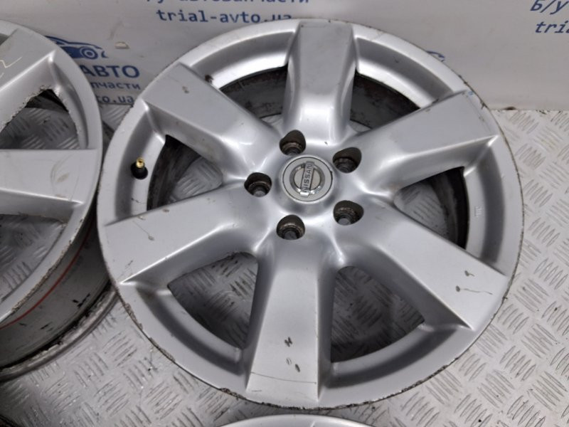 Диски титан комплект R17 Nissan X-Trail T31 2.0 DIESEL M9R 2007 (б/у) Київ - зображення 3