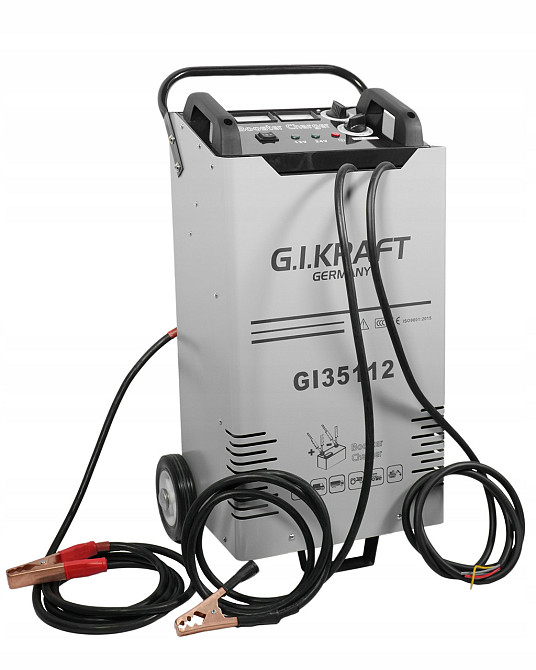 Пуско зарядное устройство 12/24V, 500A, 220V G.I.KRAFT GI35112 Харьков - изображение 3
