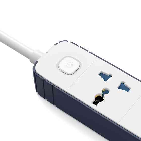 Удлинитель WIWU S007 Power Strip PD20W (2USB-A/2C/4xSocket) (2m) Херсон