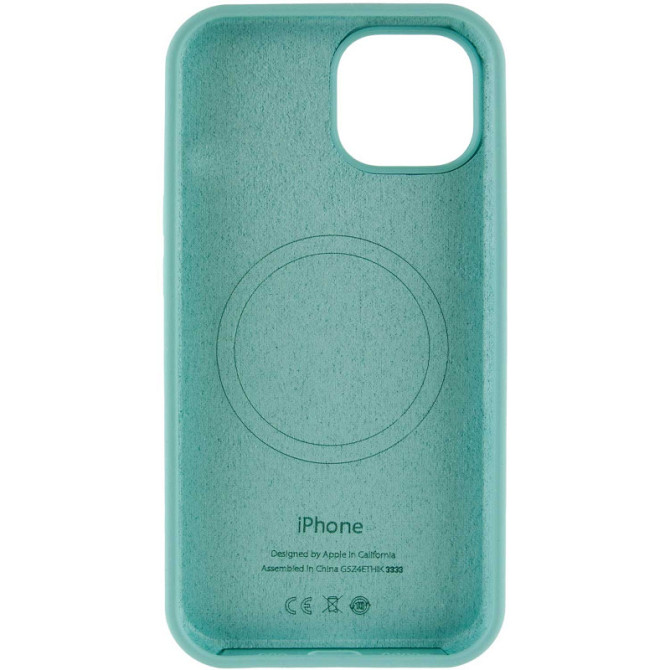 Чехол Silicone Case Full Protective (AA) with MagSafe для Apple iPhone 15 (6.1") Херсон - зображення 3