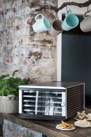 Сушилка для овощей и фруктов GRAEF DA 506 630 Вт серебристая Київ