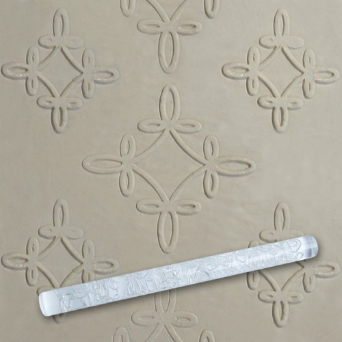 Скалка рисунок прозора акрил Empire М-8931 Киев - изображение 1