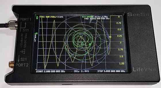 Антенна 2920-4650MHz 13dBi, до 200W, четырехканальная секторная с двойной поляризацией. Смотрите гра Днепр