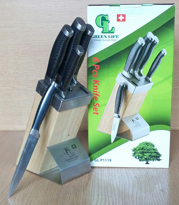 Набір ножів Green Life GL-1119 Київ - зображення 1