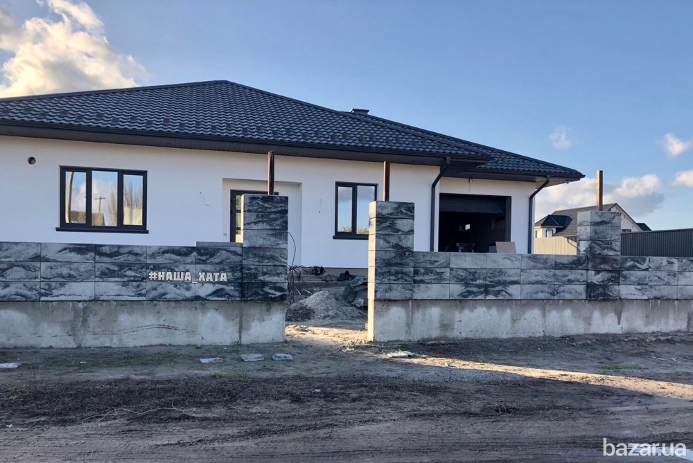 Блоки для будівництва паркану в стилі лофт Наша Хата Долина Долина - зображення 4