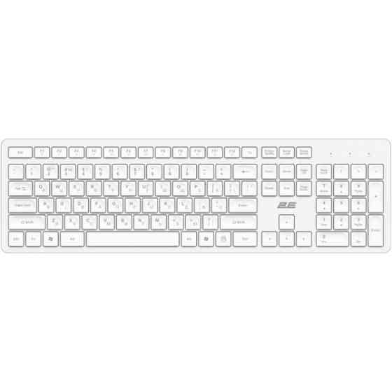 Клавіатура 2E KS260 WL EN/UKR White (2E-KS260WWH_UA) (Код товару:41569) Харків