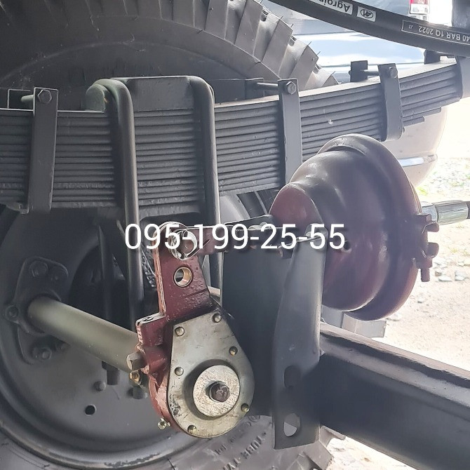 Причіп 2ПТС-4. Дишло 2ПТС-4. Коло поворотне 2ПТС-4. Гідроциліндр 2ПТС-4. Ресора 2ПТС-4 Днепр - изображение 4