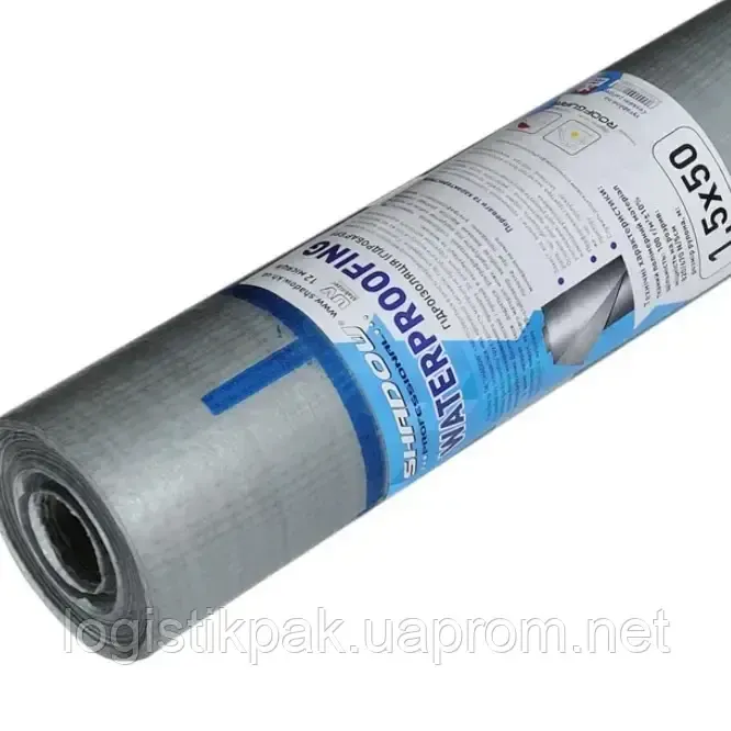 Гидроизоляционная мембрана 100  г/м² (1.5*50) ТМ "Shadow" Харків - зображення 1