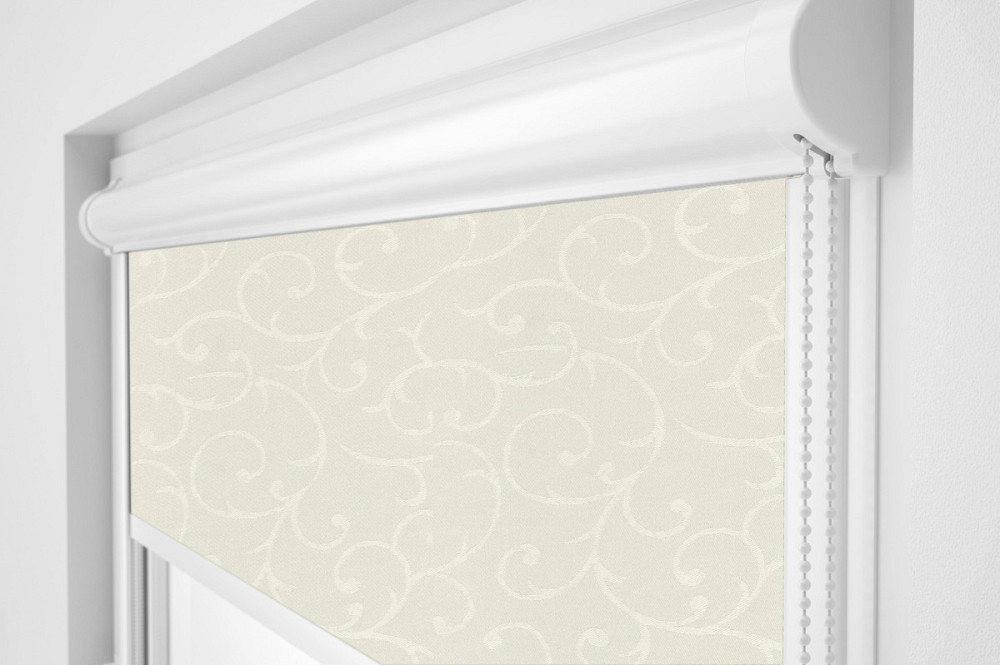 Рулонна штора Rolets Акант 2-2236-1000 100x170 см закритого типу Пудрова Київ - зображення 1