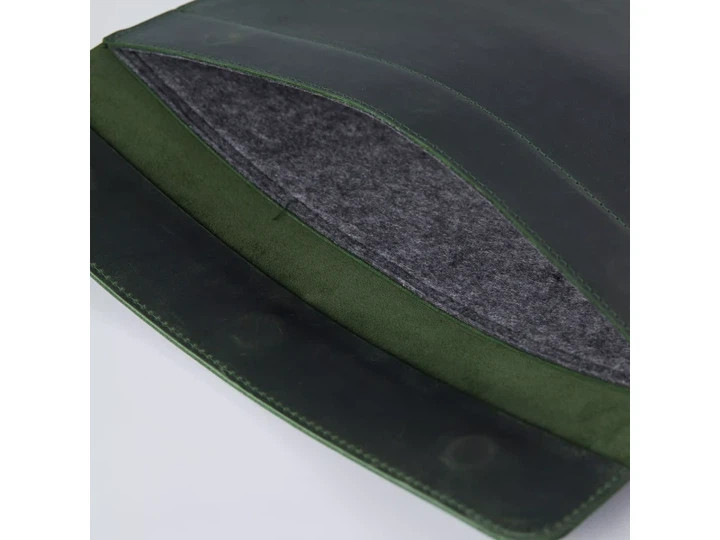 Чехол для ноутбука винтажный Incarne Klouz MacBook Pro 13" 2016-2025 klouz-green-vintage-pro-13 зеле Київ - зображення 2