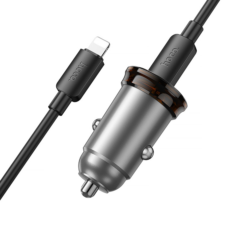 АЗУ Hoco NZ16 Rigorous PD30W (1USB-C) + кабель Type-C to Lightning Херсон - зображення 4