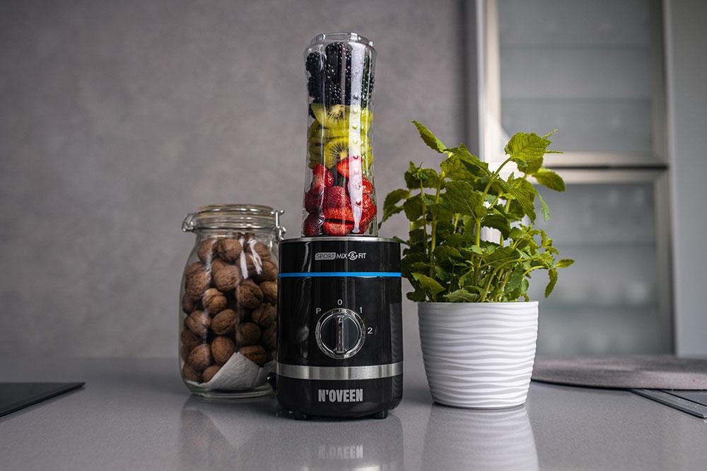 Фитнес-блендер Noveen Sport Mix & Fit SB-1000-Xline-BlaСk 300 Вт черный Київ - зображення 5