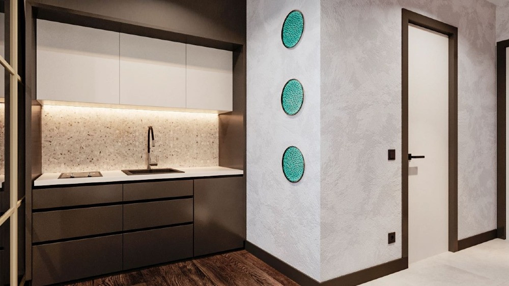 Апартаменти площею 30,2 м² у готельному комплексі Rich Stone Apart Hotel Яремче - зображення 6