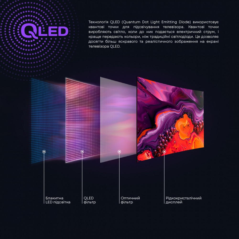 Телевизор Liberton LTV-43Q01AT 43 дюйма черный Киев - изображение 2