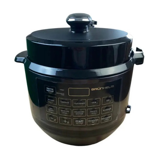 Мультиварка Grunhelm MРC-1000B 1000 Вт черная Київ - зображення 1