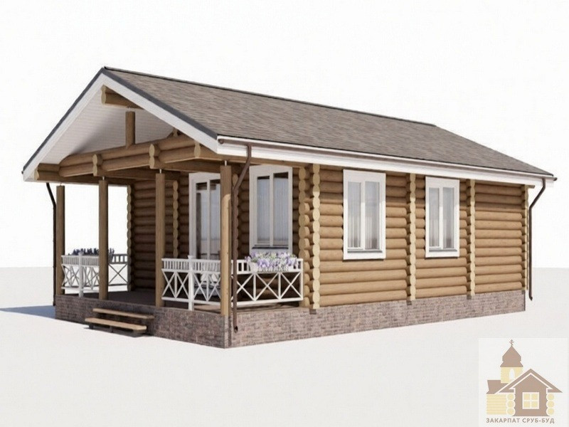 Зруб з рубленої колоди «Букова Тиша» Одесса - изображение 5