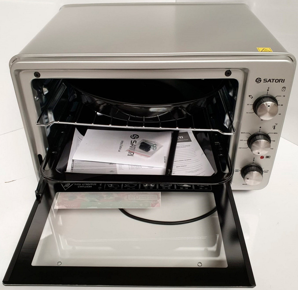 Электрическая печь Satori SEO-3810-GR Київ - зображення 4