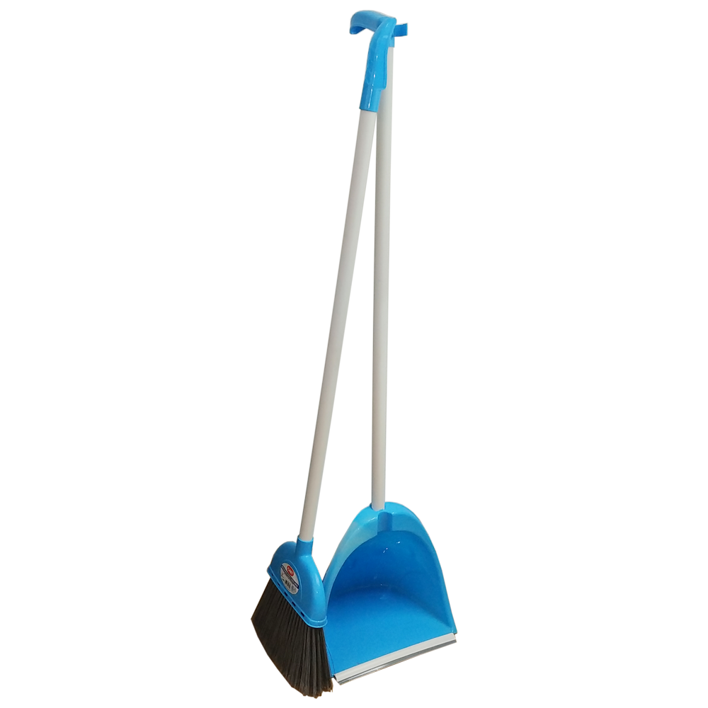 Метла с совком Planet Royal голубая Київ - зображення 1