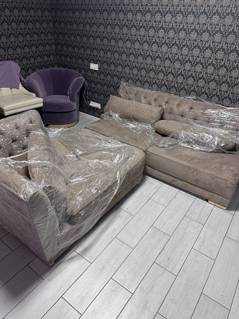 Ексклюзивний дизайнерський модульний диван Vittoria Frigerio greppi high Італія з натуральної замші Київ - зображення 7