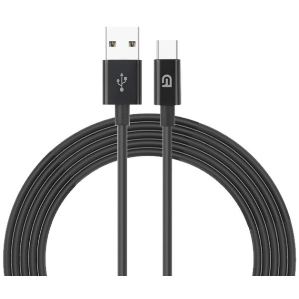 Кабель ArmorStandart AMD718B Type-C to USB Cable 1m Black (ARM64291) (Код товару:43491) Харків - зображення 1