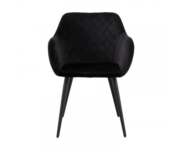 Стілець Арно м'який чорна тканина Днепр - изображение 3