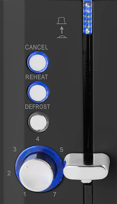 Тостер ECG ST 2766 Vintage Nero 925 Вт черный Київ - зображення 5