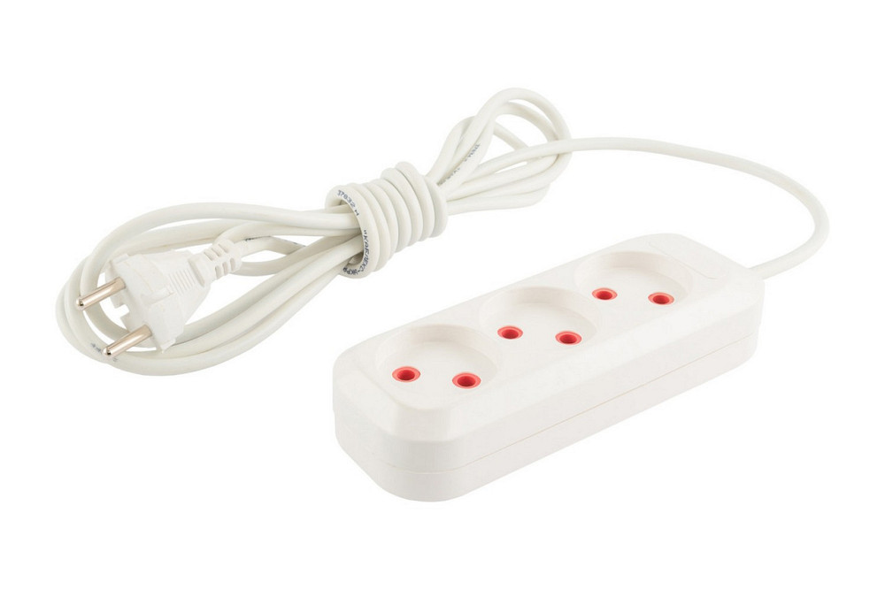 Удлинитель ГОСПОДАР 3 р 3 м 2х1.0 мм² 10 А 250 V 94-0055 Харьков - изображение 1