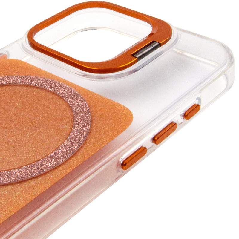 Чехол TPU+PC Jewel Sparkle with Magnetic Fit для Apple iPhone 17 (6.3") Херсон - зображення 4