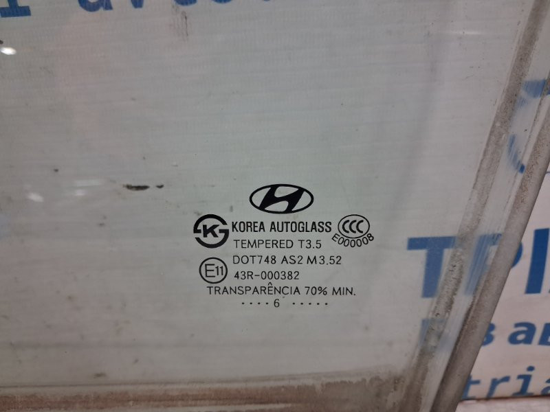 Стекло двери переднее левое Hyundai Santa fe 2005-2012 824112B000 (Арт. 85187) Киев - изображение 2
