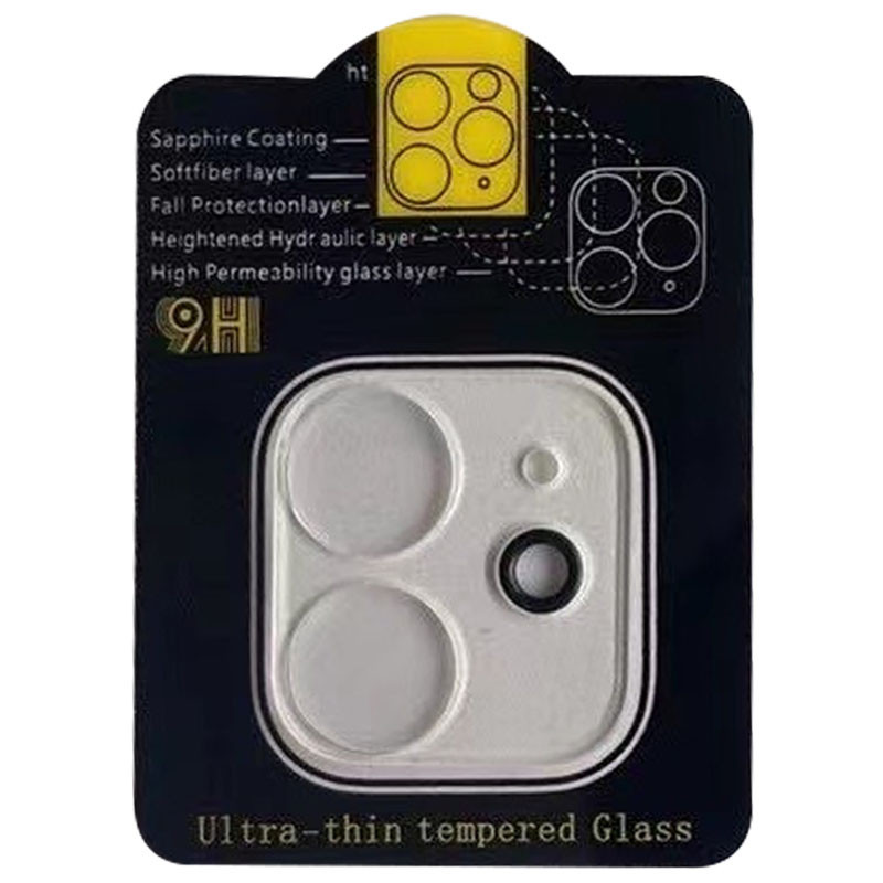 Защитное стекло на камеру Full Block (тех.пак) для Apple iPhone 11 (6.1") Херсон - зображення 5