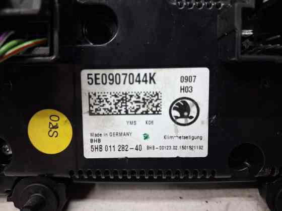 Блок управления климат-контролем Skoda Octavia 2013-2020 5E0907044K (Арт. 80836) Київ