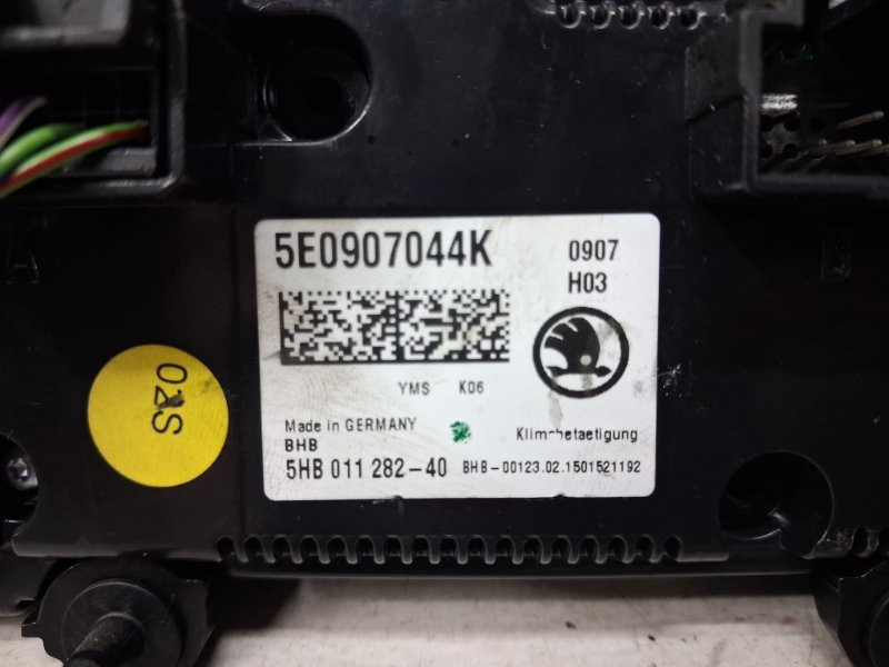 Блок управления климат-контролем Skoda Octavia 2013-2020 5E0907044K (Арт. 80836) Киев - изображение 5