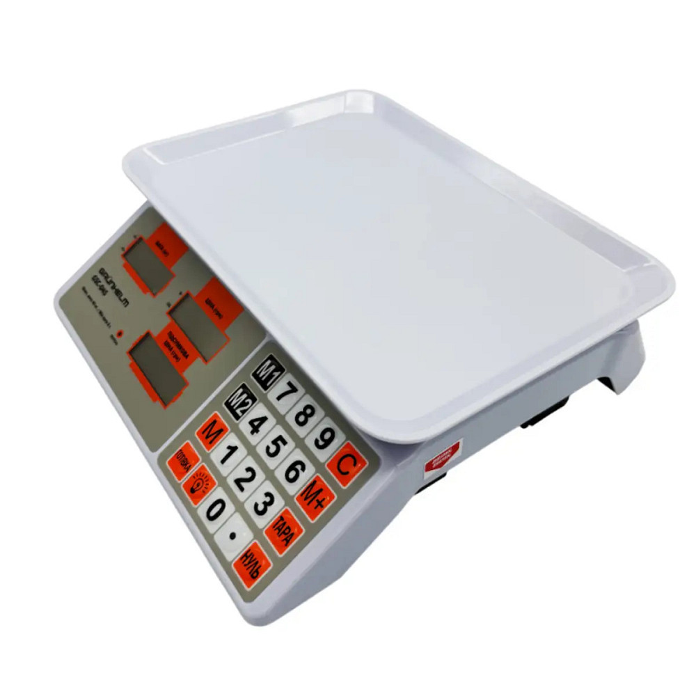 Весы торговые Grunhelm GSC-045 45 кг Киев - изображение 4