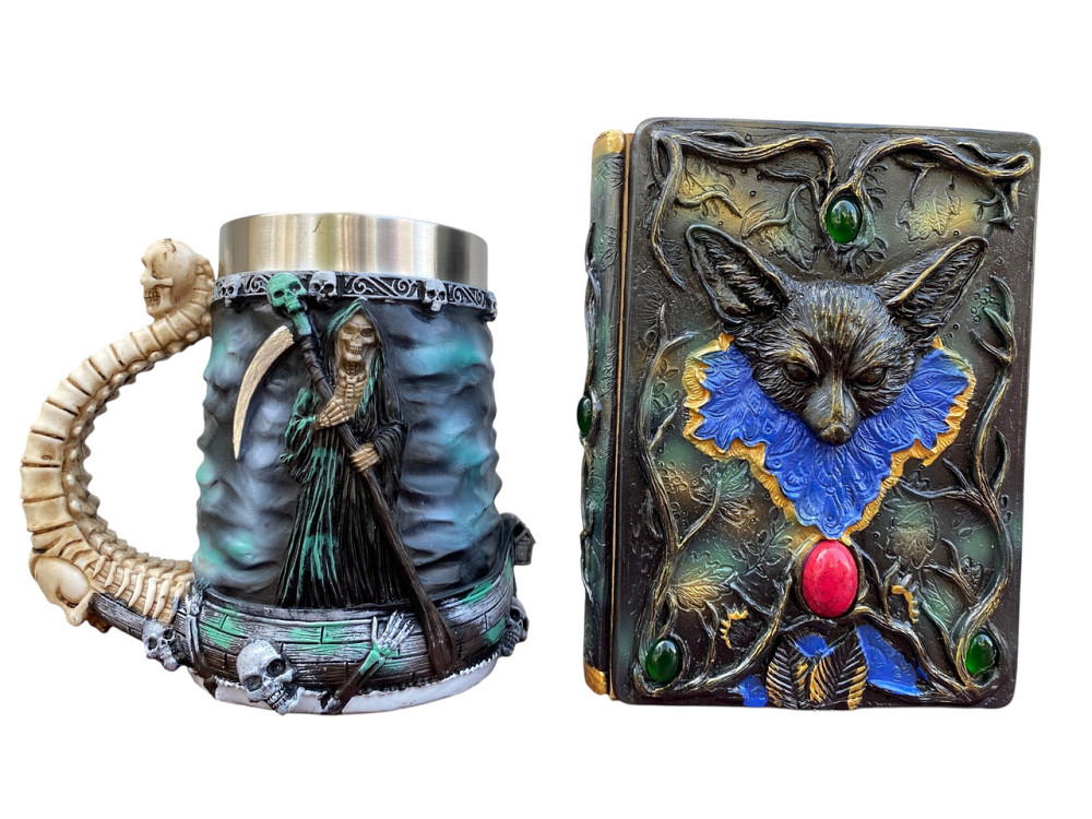 Подарочный набор Кружка 3D Подземное Царство и Блокнот 3D «Лесной Гримуар Лисы» Киев - изображение 1