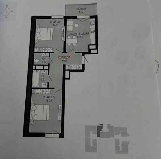 продажа 2-к квартира Львов, Шевченковский, 93000 $ Львов