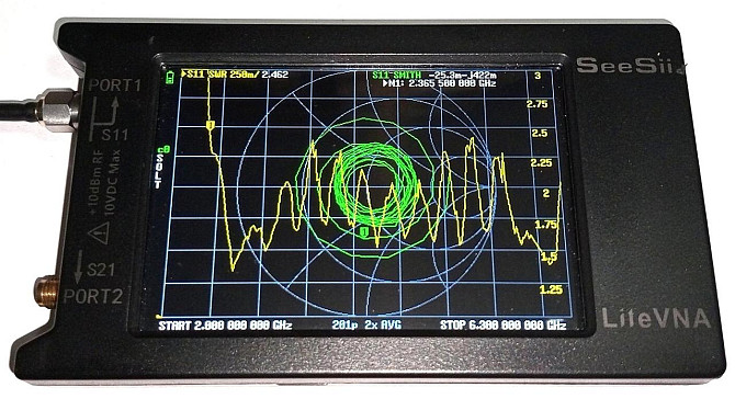 Антенна UWB 2,3 ГГц-10 ГГц 3dBi 5 Вт, SMA-female (гнездо). Смотрите графики КСВ. Дніпро - зображення 2