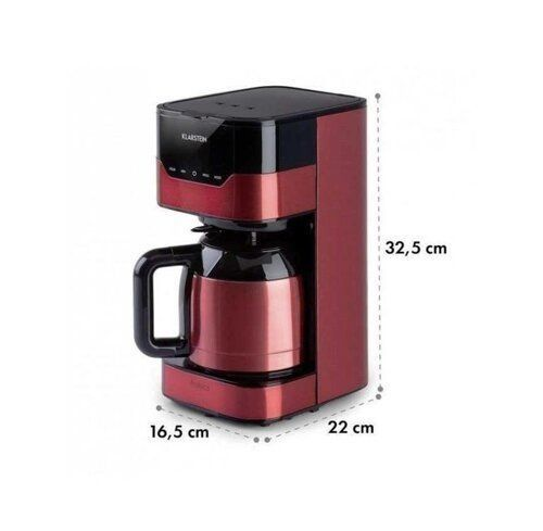 Кавоварка Klarstein Arabica Red Німеччина модель 10035588 Косів - зображення 2